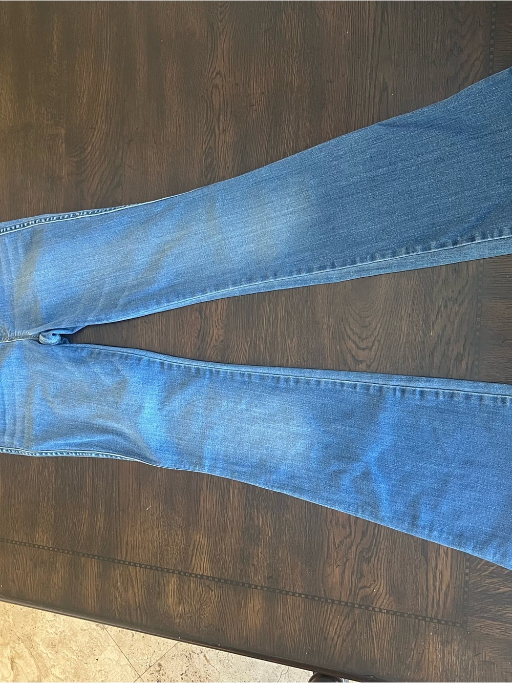 SPANX Flare Jeans Womens Size Small High Rise Stretch Sculpt